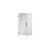 Szafa sieciowa stojąca Hyper Pro 19" 26U rack 600x800, drzwi przód szyba, szary, 1000kg