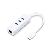 Karta sieciowa USB TP-Link UE330 z 3-portowym hubem USB 3.0