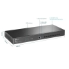SWITCH TL-SX3008F, 8 portw SFP+ 10 Gb/s, 1 port RJ45, 1 port microUSB / TP-Link-136485