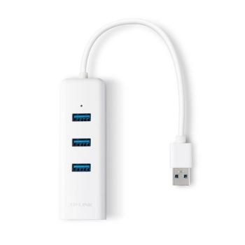 Karta sieciowa USB TP-Link UE330 z 3-portowym hubem USB 3.0-136140